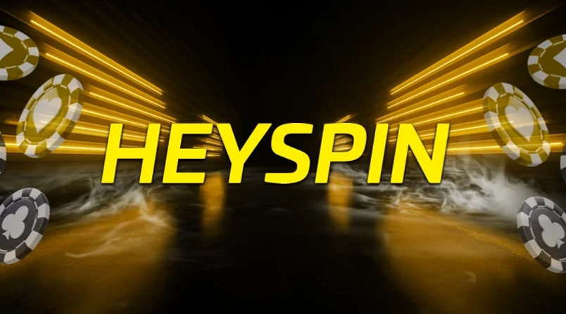 Creative promotional poster for HeySpin